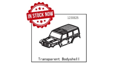 Carrocería Absima Sherpa transparente 1230625
