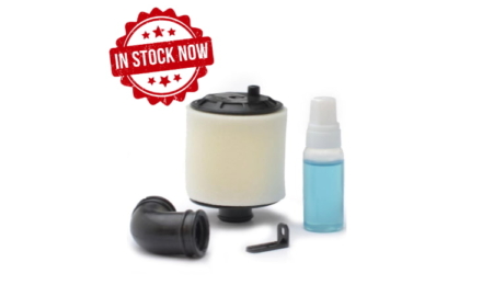 Filtro de aire reconstruible Fastrax a escala 1/8 (negro) FAST960BK