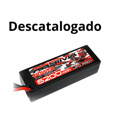 Batería Absima LiPo 3S 11,1V 60C 6200 Tank XT90 4140031 Descatalogado