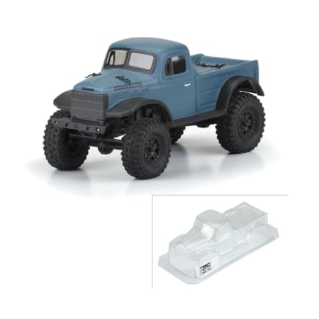 Carrocería Proline Dodge Power Wagon 1946 transparente Para Axial 1/24 PRO356500