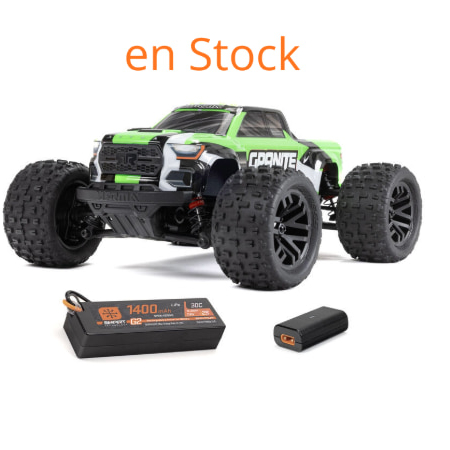 Arrma GRANITE GROM 4X4 RTR 1/18 (con batería y cargador) Verde ARA2102T3