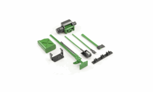 Juego accesorios Fastrax FAST2334 6 piezas a escala color verde