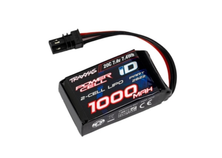 Batería Traxxas TRX4M 1000mAh 2S 7.4V 20C Lipo TRX2822