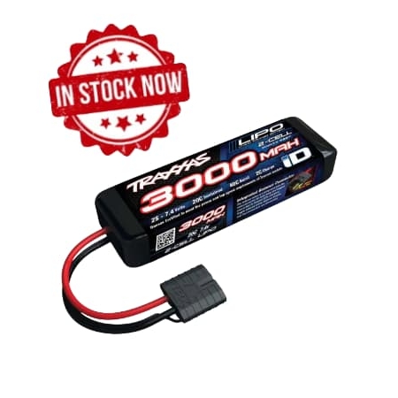 Batería Traxxas 2S 7.4V 3000mAh 25C Lipo ID TRX2827X