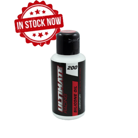 Aceite Silicona Amortiguador 200cst Ultimate Racing 75ml. UR0720