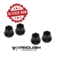 Hexágonos Vanquish SLW 725 de aluminio Negro (4pcs) VPS07115