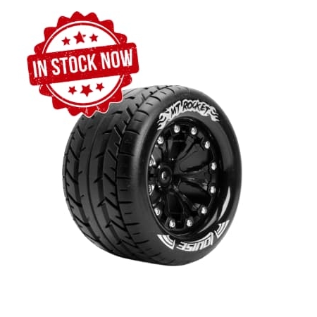 Ruedas Louise MT ROCKET Monster Truck 1/10 2.8" Hex.14mm (2pcs) LR-T3201SBM