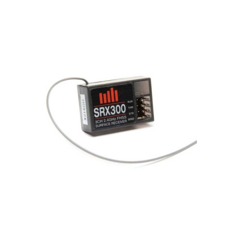 Receptor SRX300 FHSS de 3 canales SPMSRX300