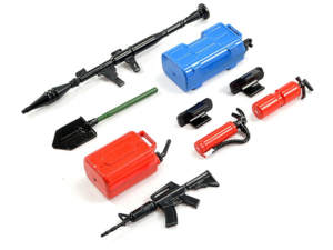 Juego de accesorios Fastrax 7 piezas a escala FAST2363