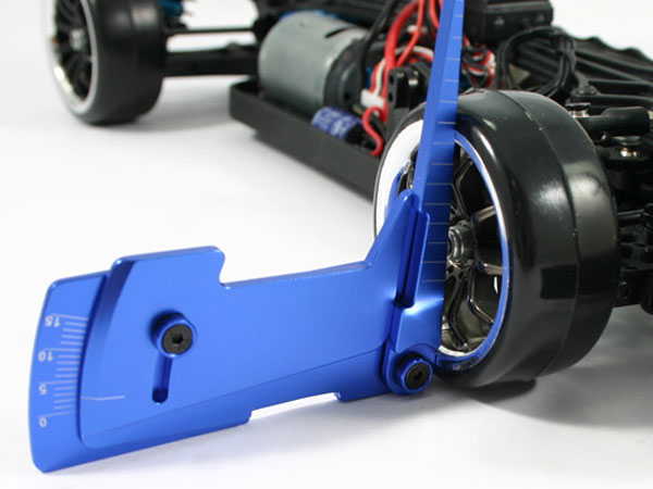 Medidor de altura y caída Fastrax de aluminio para coches 1/10 FAST409