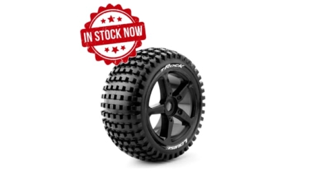 Ruedas Louise T-ROCK para 1/8 Truggy Hex.17mm (2pcs) LR-T3251SB