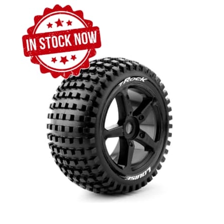 Ruedas Louise T-ROCK para 1/8 Truggy Hex.17mm (2pcs) LR-T3251SB