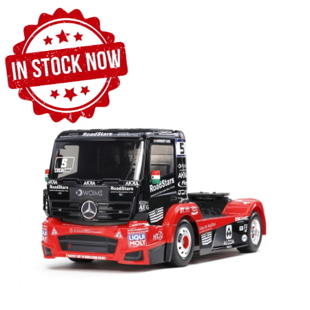 Kit Camión Tamiya Mercedes-Benz 1:14 RC Race Truck Actros MP4 TT-01E 58683