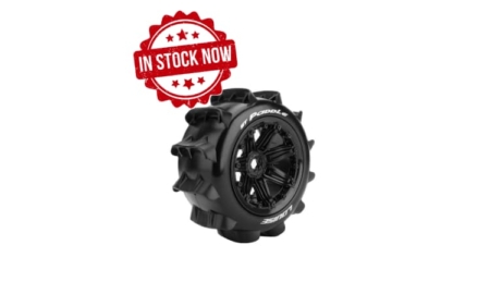 Ruedas Louise ST-Paddle Truggy 1/8 3.8" Hex.17mm (2pcs) LR-T3290B