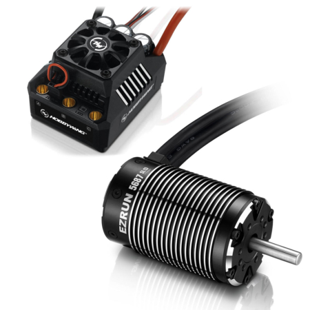 Combo Hobbywing Ezrun MAX6 SL 5687 1100kV Sensorless para 1/6 HW38010802
