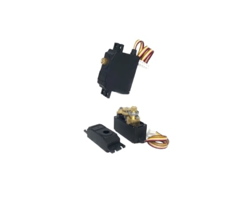 Servo para Wltoys 5 cables piñonera metálica para 1/12