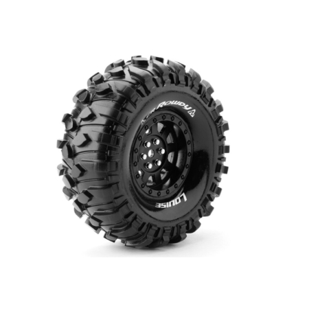 Ruedas Louise ROWDY crawler 1/10 Con Llanta 1.9" (2pcs) LR-T3233VB