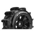 Ruedas Louise ST-Paddle Truggy 1/8 3.8" Hex.17mm (2pcs) LR-T3290B