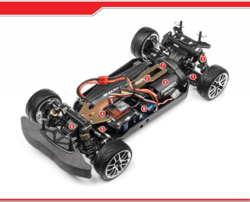 Maverick Strada TC Brushless 1/10 (con batería y cargador) RTR MV12624
