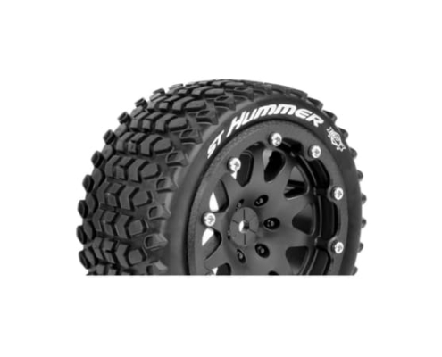 Ruedas Louise MFT ST HUMMER 1/10 Hex.14mm 2.8" (2pcs) LR-T3314SBM