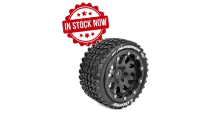 Ruedas Louise MFT ST HUMMER 1/10 Hex.14mm 2.8" (2pcs) LR-T3314SBM