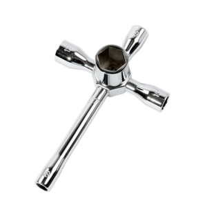 Llave de cruz grande Robitronic de 8, 9, 10, 12 y 17mm RB1019
