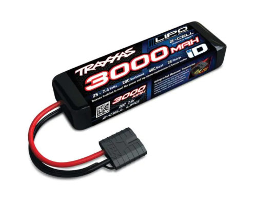 Batería Traxxas 2S 7.4V 3000mAh 25C Lipo ID TRX2827X