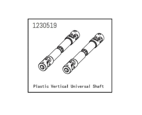 Palieres universales Absima Sherpa (2pcs) 1230519