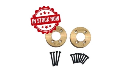 Pesos de latón portales para Absima/ Yikong 110gr. (2pc) 1230658