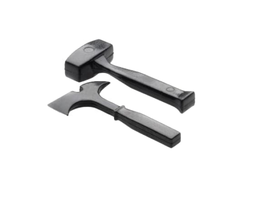 Hacha y martillo Absima negras para Crawler Rc 1:10 (2pcs) 2320017