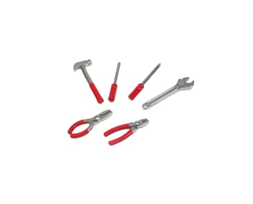 Juego de herramientas a escala Absima para Crawler Rc en Rojo 2320097