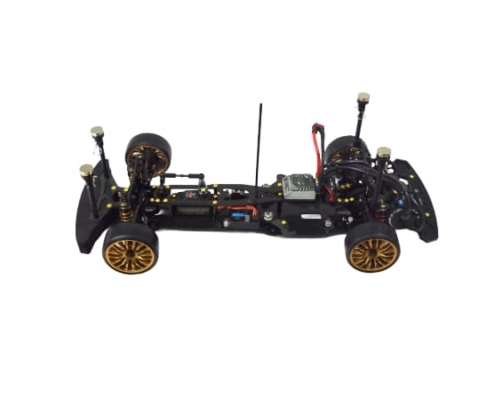 Imanes para montajes de carrocería Absima color negro (4pcs) 2440040