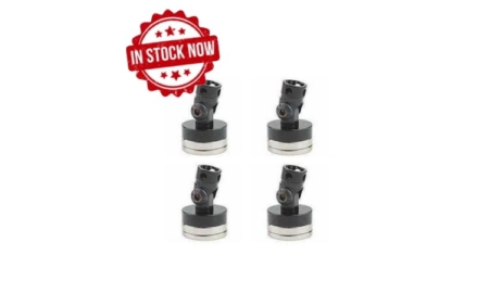 Imanes para montajes de carrocería Absima color negro (4pcs) 2440040