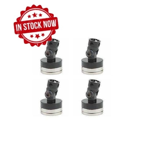 Imanes para montajes de carrocería Absima color negro (4pcs) 2440040