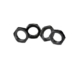 Tuercas de rueda Absima para 1/8 17mm negros (4pcs) 2560006
