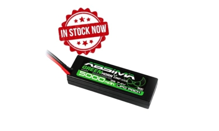 Batería Absima LiPo 2S 7.4V 50C 5000 Greenhorn carcasa rígida (conector TDean) 4140009