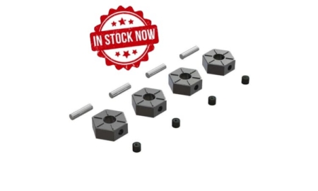 Hexágonos Arrma de metal 12mm (4pcs) AR310816