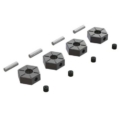 Hexágonos Arrma de metal 12mm (4pcs) AR310816
