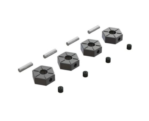 Hexágonos Arrma de metal 12mm (4pcs) AR310816