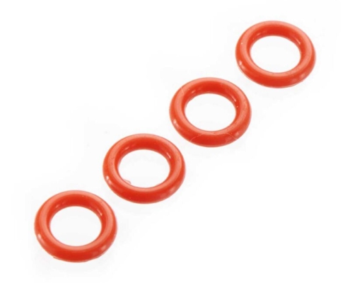 Junta tórica Arrma P-5 4,5 x 1,5mm roja (4pcs) AR716011