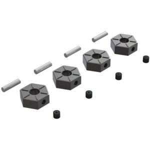 Hexágonos Arrma de metal 12mm (4pcs) AR310816