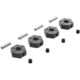 Hexágonos Arrma de metal 12mm (4pcs) AR310816