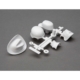 Conjunto de casco Axial y sombrero de piloto (blanco) AXI31635