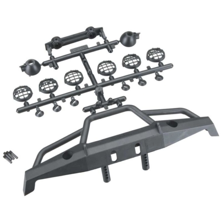 Juego de parachoques de placa frontal Axial a escala 1/10 AX80039A