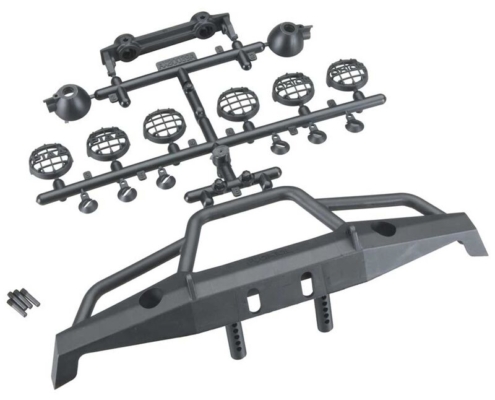 Juego de parachoques de placa frontal Axial a escala 1/10 AX80039A