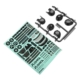 Conjunto de casco Black Axial Yeti AX31049