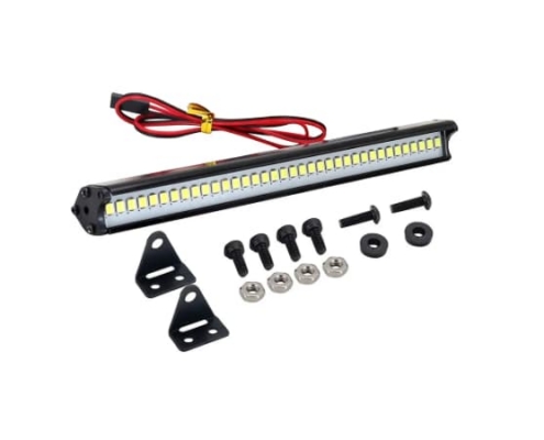 Barra led de 149mm para techo 1/10 crawler con soportes en L