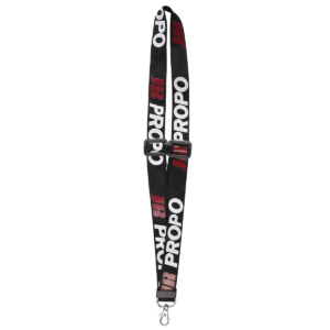 Correa para emisora Lanyard Negra
