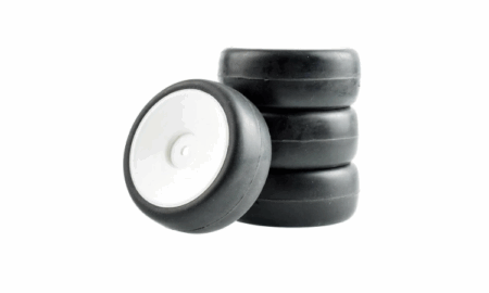 Ruedas Touring car para turismo 1/10 Llantas blancas (4pcs)