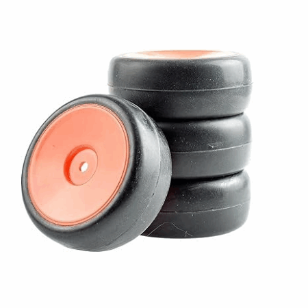 Ruedas Touring car para turismo 1/10 Llantas Rojas (4pcs)